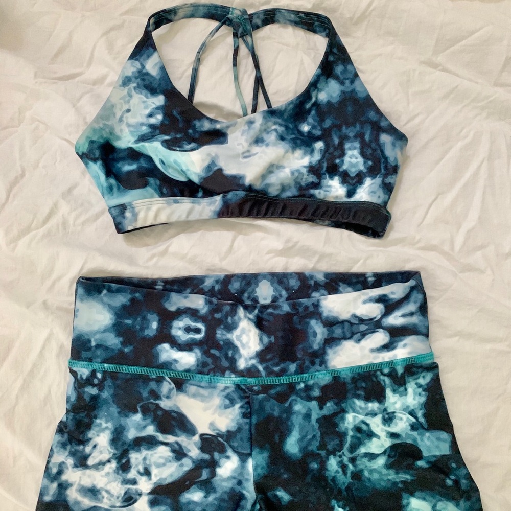 Tie Dye Jiva Workout Set